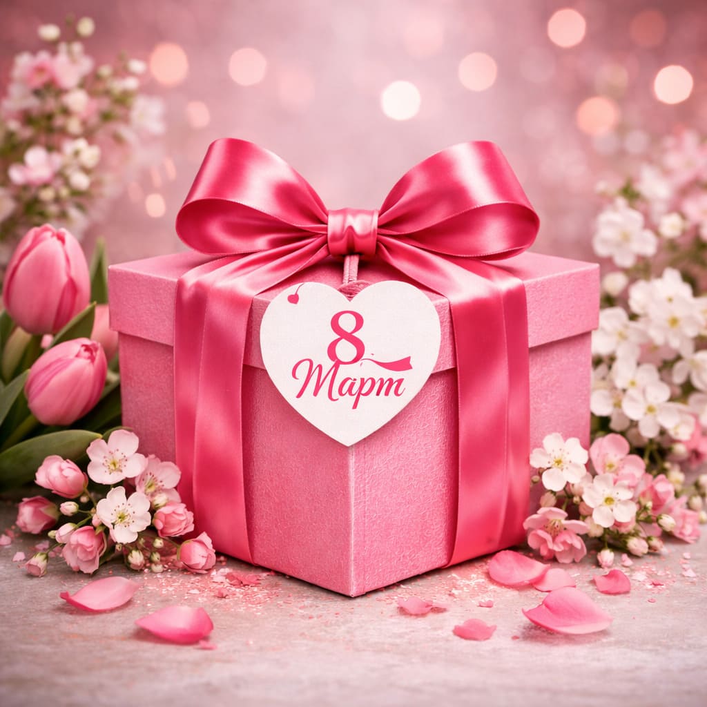 Подаръчна кутия за приятелка — 8 март